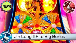 New️Jin Long II Fire Edition Slot Machine Big Bonus