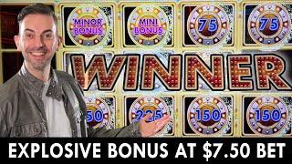 EXPLOSIVE BONUS at $7.50/Bet  Welcome to Fantastic Jackpots!