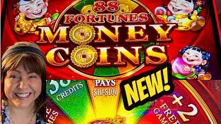 NEW! 88 Fortunes Money Coins! 3 Machines 3 Bonuses.