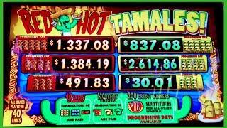 Huge 250x Max Bet win on Red Hot Tamales!!! @San Manuel Casino