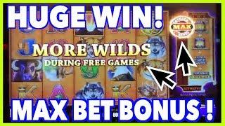 HUGE WIN on Buffalo MAX - MAX BET BONUS