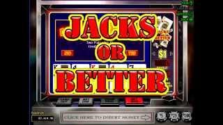 Jacks or Better Poker Video at Slots of Vegas