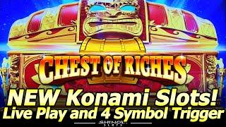 Chest of Riches Slot Machine - 4 Symbol Bonus Trigger in First and Seconds Attempts at Yaamava!