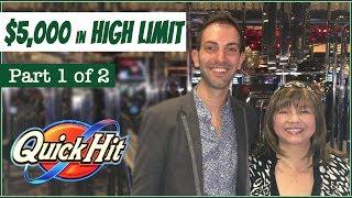 $5,000 HIGH LIMIT Group Pull  Part 1 of 2  with Vegas Fanatics
