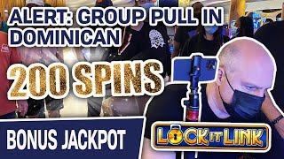ALERT: Group Pull in Dominican  Can We Hit a Lock It Link HANDPAY at Hard Rock? Spoiler: YES!
