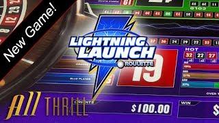 NEW GAME!  Lightning Launch Roulette  The Slot Cats