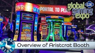 Summary Preview of Aristocrat Slot Machines at #G2E2022