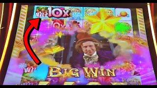 10x Multiplier Paid out!  Huge win on Wonka + Game of Thrones live play!
