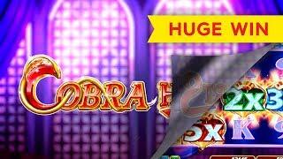 HUGE WIN! Cobra Hearts Slot - INCREDIBLE LUCK!