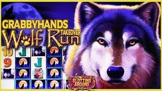 Wolf Run slot machine! Grabby takes over Lets go Lets go!