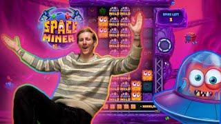 SPACE MINERS HUGEEEE WIN BY E-BRO FOR CASINODADDY