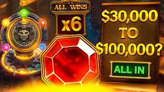 $30,000 ALL IN CHALLENGE ON GEMS BONANZAANOTHER $100,000 BUY?!