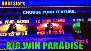 BIG WIN KURI Slot’s Big Wins Paradise Part 6 4 of Slot machines Bonus Big win /Must see it
