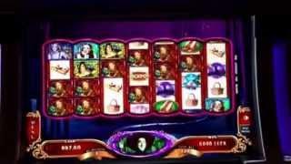 Wizard of Oz Ruby Slippers II Slot Machine Wicked Witch Bonus Aria Casino Las Vegas