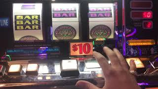 Triple Double Diamond Slot - High Limit - Jackpot Handpay - $10 Denomination
