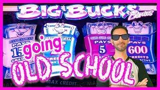 Brian goes OLD SCHOOL with BIG BUCKS in Las Vegas  Brian Christopher Slots
