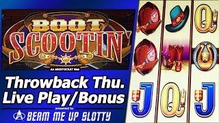 Boot Scootin Slot - TBT Live Play and Bonus Feature