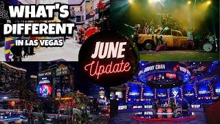 What's Different in Las Vegas? June Reopening Update!  Hotels, News, and More!