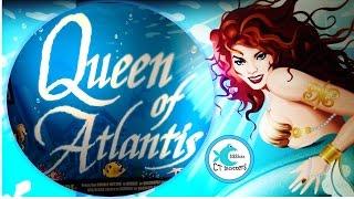TBT - Queen of Atlantis Slot Machine - Aristocrat - First Spin Bonus - Big Win!