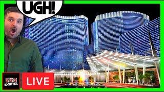 SDGuy Tells Aria LAS VEGAS To Get Their "HEADS OUT OF THEIR " LIVE STREAM BIG WINNING W/ SDGuy1234