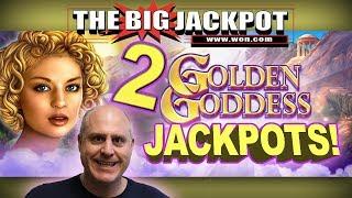 TWO JACKPOTS on GOLDEN GODDESS!! GOOD LUCK FROM ROSIE  | The Big Jackpot