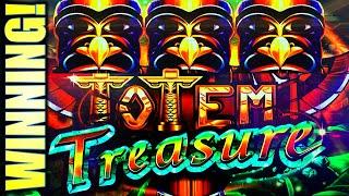LINE UP THOSE TOTEMS & MULTIPLIERS!!  TOTEM TREASURE & GOLD BONANZA Slot Machine Wins