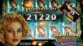 Goddess of Gold Big Jackpot Win