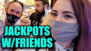 2 JACKPOTS on DRAGON LINK with Special Guests!