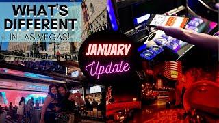 What's Different in Las Vegas? January Reopening Update!  Hotels, Changes, and More!