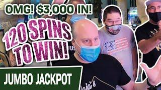 $3,000 Lightning Cash  120 Spins to Win!