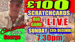 OVER  £100.00 SCRATCHCARDS"SUNDAY"LIVE".VIEWERS CAN JOIN IN THE FUN..JUST POP ALONG..BE SEEING YOU