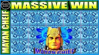My Eyes Could Not Believe This Hit! MASSIVE WINS Mayan Chief Slot Machine