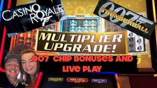 007 Casino Royale & Thunderball | CHIP BONUSES AND LIVE PLAY | #007