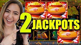 2 JACKPOTS on Dragon Link & 1 with FREE PLAY! Up to $250 a smack