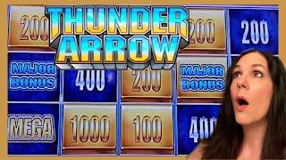 CRAZY BIG WIN! Shocked! * Konami Thunder Arrow North Queen Slot  | Casino Countess