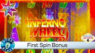 ️ New -  InfernoWheel Slot Machine, First Spin Bonus