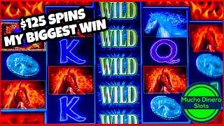 MY BIGGEST JACKPOT ON FIRE HORSE  HUGE JACKPOTS  MAX HIGH LIMIT BETS AND JACKPOTS