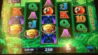 Prowling Panther Slot machine (IGT)BIG BONUS WIN$2.50 Bet x 156