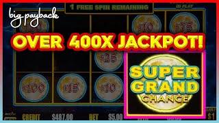 400X Jackpot! Super Grand Chance on Dollar Storm Slots!