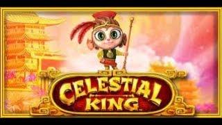 BIG WIN Celestial King Slot machine $4 bet max bet lightning link type bonus pokie