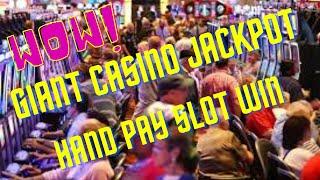 Giant Jackpot Hand Pay on Fu Dao Le Slot Machine CASH WIN