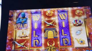 Aladdin’s Fortune 3D Slot Machine Bonus and line hits