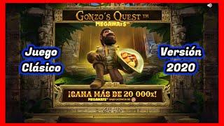 Juego Clásico  Nueva Versión!  Gonzo's Quest Megaways Tragamonedas Online