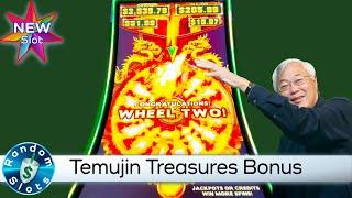 ️ New - Temujin Treasures Slot Machine Bonus