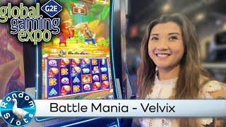 Battle Mania Slot Machine by Velvix at #G2E2022