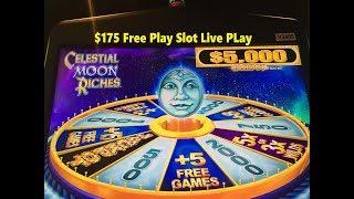 NEW GAME !FREE PLAY Slot Live ! How was result on FP?CELESTIAL MOON RICHES Slot (KONAMI) $4.00彡