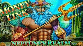 NEPTUNE'S REALM Money Link Live Play | Money link feature |Free Spins Nice Wins!