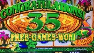 Big Win*Thanksgiving Part 2 (2 of 3)Wild Lepre'Coins Slot Machine Bet $3 Barona Casino 赤富士スロット　カジノ
