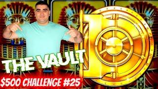 The Vault Egypt Gems Slot ! $500 Challenge To Win At Casino
