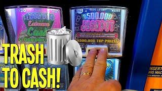 TRASH to CASH  $50 Casino Millions + $500,000 Jackpot  $170 TEXAS LOTTERY Scratch Offs